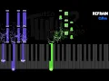 Ambre  - J'me demande (Piano facile avec Accords + Mélodie + Paroles)