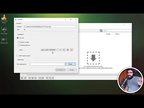 Download MP3 Convertire video in tutti i formati, con VLC