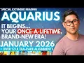 Aquarius January 2026 - ULTRA-RARE MONTH LIKE YOU NEVER SEEN - EPIC PAYOFF! 🌠​ Tarot Horoscope