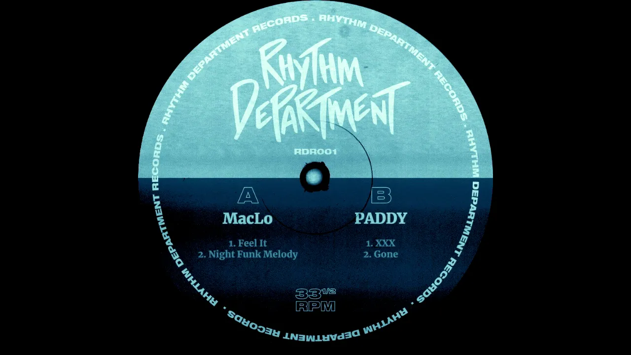 MacLo - Night Funk Melody [Rhythm Department Records]