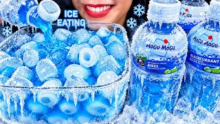 ASMR DRINKING MOGU MOGU + ICE EATING MUKBANG MASSIVE Eating Sounds