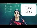 bitwise shift operators in c