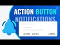 Action Button Broadcast Receiver - Notifications in Android