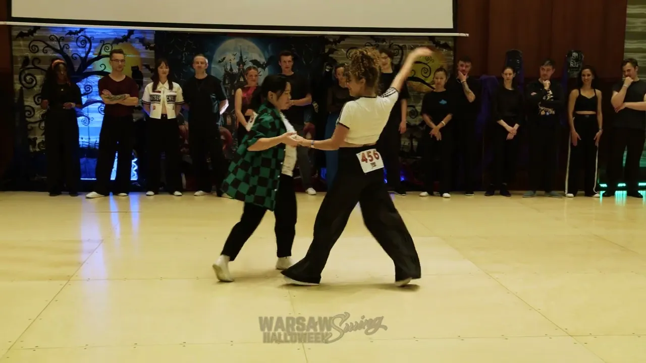 Ngoc Anh Walter & Inbar Belinsky - 5th place Advanced Jack&Jill Finals - Warsaw Halloween Swing 2025