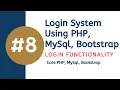 Login Functionality Login System Using PHP MySql and Bootstrap PHP Project