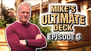 MIKE S ULTIMATE DECK Installing The Cedar Wood The Railings