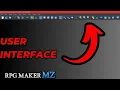 RPG MAKER MZ TUTORIAL USER INTERFACE