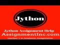Jython Assignment Help