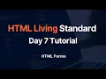 HTML Forms Explained Day 7 HTML Tutorial Contact Form Step-by-Step Beginner Friendly