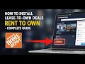 How to install lease-to-own deals with Home Depot Rent to Own - Complete Guide