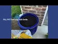 COSTCO FIND Inexpensive Large Heavy Planters in BLUE