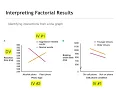 Factorial Designs Describing Main Effects and Interactions