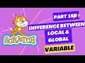 Difference between local and global variables Urdu lectures scratch classes part 15B