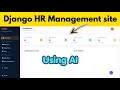 Build a Full HR Management System with Django FREE AI Step-by-Step