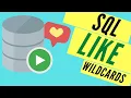 SQL Tutorial How to use LIKE operator to write SQL queries with examples