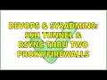 DevOps SysAdmins SSH tunnel Rsync thru two 4 Solutions