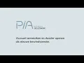 Lagu PIA Deeleconomie - 3 Account aanmaken en dossier openen als nieuwe bewindvoerder