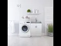 Transolid TCB-2420-WC Laundry Cabinet with Pull Out Basket