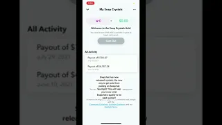 Get Paid From Snapchat Spotlight With Crystals 