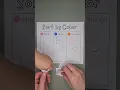 Sort by color worksheet formomswithminis com