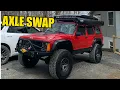 JK Rubicon Dana 44 axle swap into Jeep Cherokee XJ Part 1 - Overview