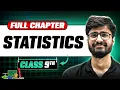 STATISTICS ONE SHOT Full Chapter Class 9 Maths Chapter 14