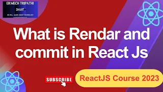 Render and Commit in React