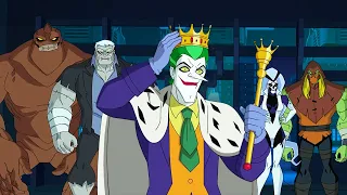 joker crowned king of gotham and halloween villains take over government