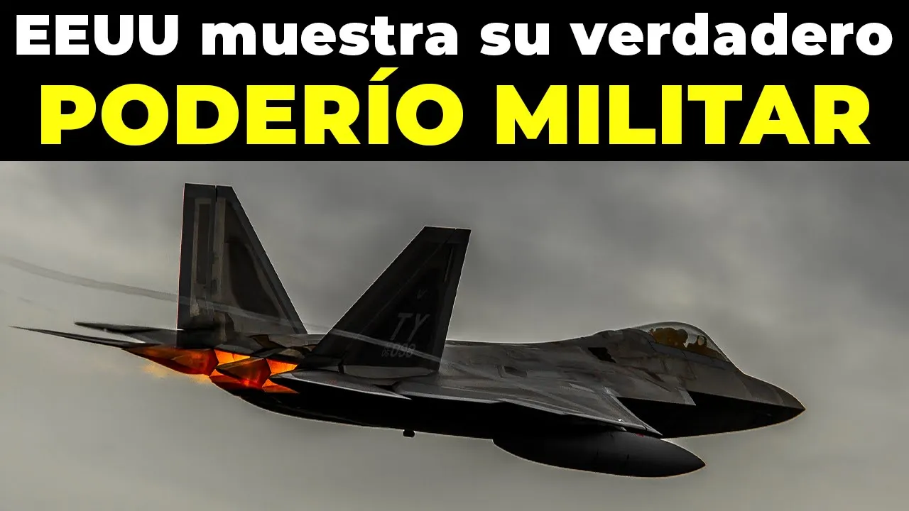 EEUU prueba los aviones más letales y peligrosos del MUNDO
