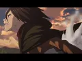 Mikasa Ackerman badass attack on titan moments season 1 and 2 English dub