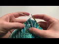 Knit Tutorial - Brioche 4 stitch decrease