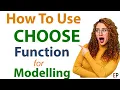 CHOOSE Function in Excel How to use the CHOOSE function in Excel In Financial Modeling For Scenario