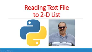 Python Reading Text File into 2-D List Files Lists Strings and Two Dimensional Lists
