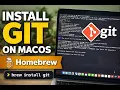 How to Install Git on macOS using Homebrew Beginner Guide In 2026 GIT Zero To Hero