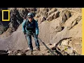 Bobby Bones Caitlin Parker Descend a Cliff Running Wild with Bear Grylls
