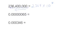 scientific and engineering notation