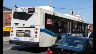 MTA 2009 Orion VII 07 501 NG Hybrid-Electric Low Floor 4035 Q29 bus
