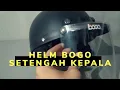 Bolehkah sih helm Bogo setengah kepala ini dipakai berkendara motor gaada Label SNI nya