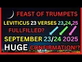 Download Lagu Feast of Trumpets -Fulfilled on September 23\u002624 2025 Huge Confirmation!!?