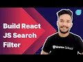 How to Build a Search Filter using React and React Hooks 2023 How to build React JS Search Filter