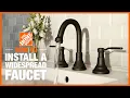 How to Install a Widespread Faucet The Home Depot