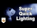 Blender Lighting Trick Auto-Aim Lights at Any Object