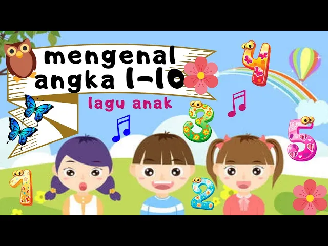 Download MP3 Lagu Sepuluh Angka | Lagu Anak Indonesia| Lagu 123