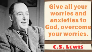 Give all your worries and anxieties to God, overcome your worries.