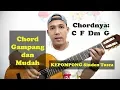 Chord Gampang dan Mudah - KEPOMPONG Sinden Tosca - dari C Mayor