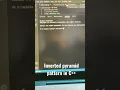 Inverted Pyramid Pattern in C VS code NIIN KM