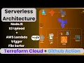 Automate Serverless Architecture AWS S3 and Lambda with Terraform Cloud GitHub Actions Hands-on