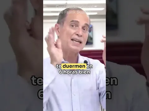 Lo importante es la calidad de sueño.