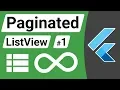 Flutter Infinite ListView Pagination w the BLoC Pattern