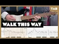 Download Lagu Aerosmith - Walk This Way - Guitar Tab | Lesson | Cover | Tutorial